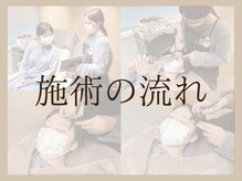 ソエバイミレボ 池袋(soe by me.rebo)/美眉スタイリングの施術の流れ＊