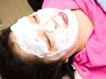 ヘアーサロン ソレイユ/フェイシャル施術中3