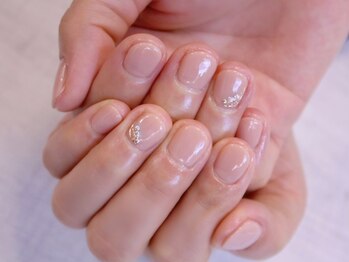 ラルネイル 大宮(Lull. nail)/*ヌーディー*ワンカラー*