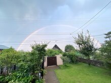 絡流(Rakuryu)/雨上がりの素晴らしい虹◎