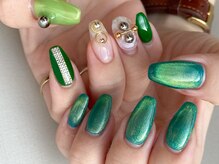 ティンク(Tink)/マグネットネイル　グリーン