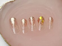 ネイルサロン フローリア(nail salon Florir)/ニュアンス×ラメ