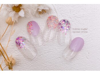 バブル シュガー バイ ネイルクローネ(bublle sugar by.nail crone)/つぶつぶカラフルネイル