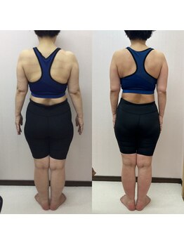 マーナ 谷山笹貫店(Ma-Na)/50代、運動初心者さん1ヶ月変化