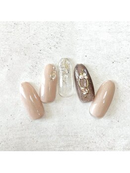 ミュナ(myuna)/キラキラストーンネイル