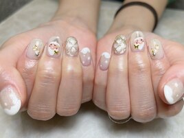 クリスマスネイル