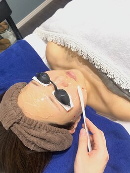 ハーニーズ(HARNEYS)/【美肌顔脱毛】ジェル塗布