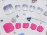 【Jr.ネイリスト】パラジェル☆フットラメグラorワンカラー￥3500※指名不可