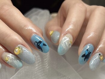 ネイルマーシー(Nail Mercy)の写真/圧倒的センスで描く自分だけのオーダーメイドネイル！持ち込みデザインにも対応◎自慢したくなる指先に★