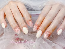エンジェルネイルサロン(Angel nail salon)/バレー風Xリボン