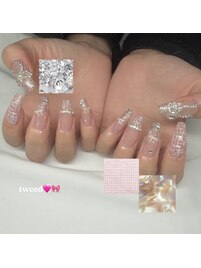 【Izumi】ツイードネイル