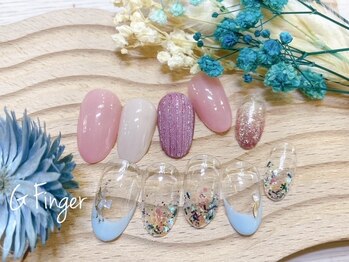 ジーフィンガー 大井町店(G Finger)の写真/お客様の理想の指先を叶える、楽しみたいArtやデザイン多数☆2回目以降もお得な割引あり♪