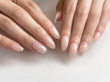 ミアネイル(Mia nail)/ワンカラー+2本アート♪