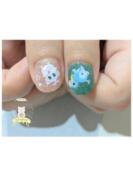 ポ ミニヨン(Pot mignon)/キラキラモンスターネイル☆