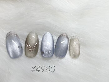 ワイワイネイル(waiwai nail)/3月☆シンプル定額コース
