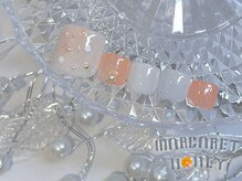 マーガレットハニー 本八幡/ふんわりオレンジネイル