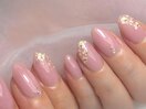 シンプル押し花