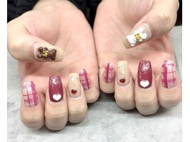 チェックネイル