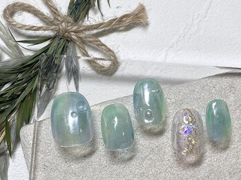 ブレス 仙台駅前本店(BLESS)/うるうる水滴ネイル