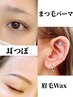 ☆話題の耳つぼ&まつ毛パーマ&眉毛Wax☆