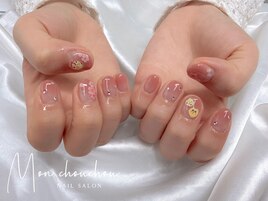 *桜ネイル お花見コジコジ*