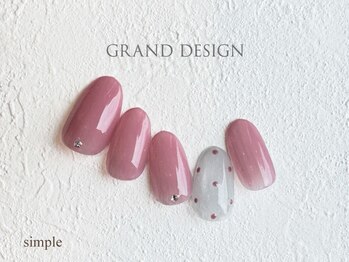 グランドデザイン 岐阜店(GRAND DESIGN)/HAND定額【シンプルコース】