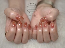 【ニュアンス】うるうるネイル