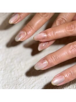 アリー ネイル スタジオ(Ary nail studio)/くすみカラーでニュアンス