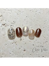 ネイルサロンクリアヴィラ(nail salon clear villa)/Design nuance¥9990