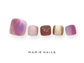 マリー ネイルズ いわきラトブ店(MARIE NAILS)/定額7700円税込 夏フット0721b