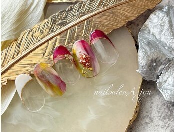 ネイルサロン アージュ(Nail Salon A jyu)/グレープネイル