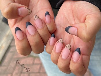 ネイルズアリー 立川店(Nails ally)/レオパード×ベイビーブーマー