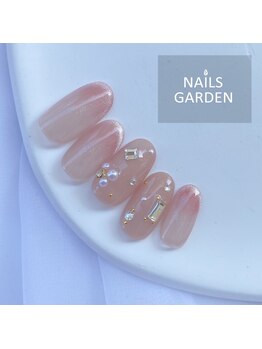 ネイルズガーデン(NAILS GARDEN)/ビジューネイル