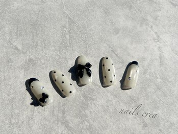 ネイルズクレア(Nail's Crea)/定額アート【G】リボン