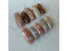 マトア ネイル(matoa nail)の雰囲気（3月マンスリーネイル 2種 カラー変更可 各5,500円）