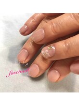 ファッシネイル(fascinail)/ワンカラーポイントネイル