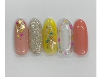 ディーネイル 四条烏丸(D-nail)/3番　2021春デザインコンテスト