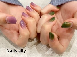 ちぐはぐ×グラデ×成人式×秋冬