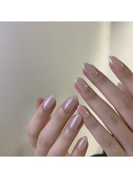 クイーンズビューティーサロン 歌舞伎町店(Queen's beauty salon)/ケア込みミラーネイル