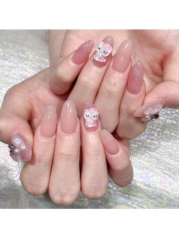 クイーンズビューティーサロン 新宿本店(Queen's beauty salon)/チップ長さだし定額コース