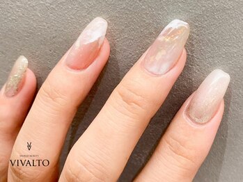 ワールド ビューティ ヴィヴァルト 宝塚店(WORLD BEAUTY VIVALTO)/マーブルネイル
