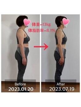 ラヴィソント(ravissant)/ピラティス&食事改善/ダイエット