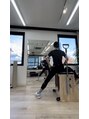 ラ ピラティス 麻布十番店(La pilates)&nbsp;スタジオからの景色が綺麗で気持ち良くストレッチしています！