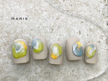 ザ マリー 三条店(THE MARIE)/4)7000円 個性派ネイル 0501c