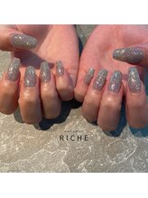 リッシュ(RICHE)/ブルーシルバーフラッシュ