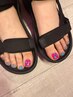 【foot】親指art design ￥5500