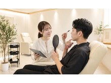 サロン ド アヤメン 高崎店(SALON DE AYAMEN)の雰囲気（幅広い方にご来店いただいてます♪【メンズ眉毛/美眉/眉ケア】）