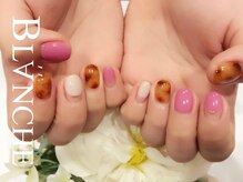 ブランシュ(BLANCHE)/☆べっ甲ネイル☆