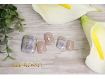 ネイルロッソ 浅草店/大人気フットデザイン