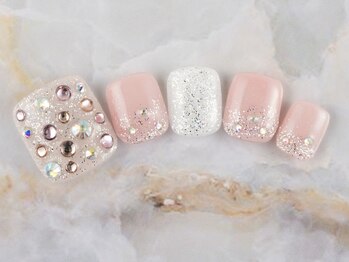 ネイルプラザ 河原町OPA店(NAIL PLAZA)/ラブリーストーン埋め尽くし♪